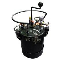 40L 수동 압송탱크 40리터 액체이송 수동교반 도료이송 페인트이송, 40L 서스내통