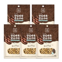한입에쏙 군고구마 강아지 건조 간식 100g, 고구마 + 소고기 혼합맛, 5개
