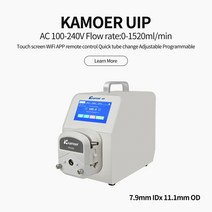 휴대용 낚시 어항 기포기 에어펌프 Kamoer 연동 펌프 AC110220V UIP 스테퍼 모터 고유량 투여 와이파이 제어 RS485 실험실용 풋 스위치, 5.UIPKK18006rotor  S19 ID24 x