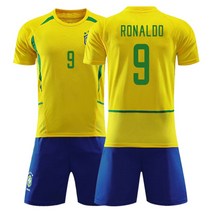 2002 월드컵 브라질 국가대표 축구 팀 유니폼 제작
