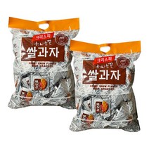 크리스피 허니눈꽃 쌀과자, 2개, 1kg