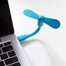 샤오미 휴대용 선풍기 USB 보조배터리 미니 손선풍기 블루