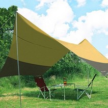 CBL340009낚시 캠핑 헥사 타프(특대형) 520x480x260cm 차박 등산