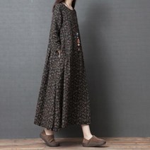 SAMARA 추가할인! 여성 빅사이즈 소녀감성 플레어 롱원피스(2컬러)