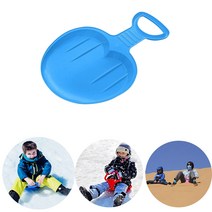 40 플레이트 슬라이드 플라스틱 눈 겨울 스포츠 눈 썰매 썰매 스키 보드 야외 모래 잔디 썰매 슬라이더 썰매 & 스노우 튜브, 1개, (200006153:201336342)C:프랑스