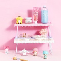 미니소 산리오 보조 미니 테이블 선반 책상 정리 탁상 탁자 소품, 아이보리_산리오 캐릭터