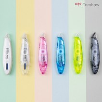 톰보 모노 에어 MONO AIR 펜타입 수정테이프 리필형, 블루