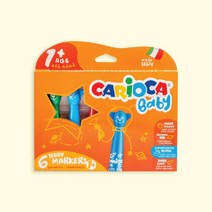 [천삼백케이] [낭만문구소] 까리오까 테디 베이비마카 6색 유아동 미술마카, 단품