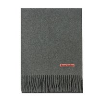 [아크네 스튜디오] 캐나다 울 머플러 CA0209 990 GREY MELANGE [ANA0