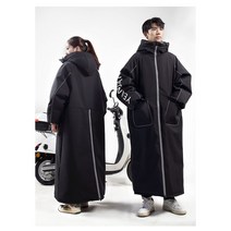 겨울 오토바이 바이크 레이싱 배달대행 방한복 스즈키복 라이더 오토바이슈트 일체형, 블랙 후드  L  + 핸들장갑