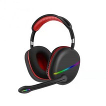 MAX15 무선 코드 전문 게임용 헤드셋 PC PS4 헤드셋 LED 조명 조절 가능한 베이스 스테레오 (마이크 포함), 04 04 As show