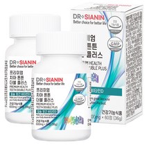닥터시아닌 프리미엄 치아 튼튼 더블 플러스, 60정, 2개, 60정