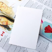 페이퍼포레스트 컬러엽서 엽서종이 무지엽서 캘리그라피 20매입 타이포/캘리그라피엽서, 1개, 01.화이트(20매입)