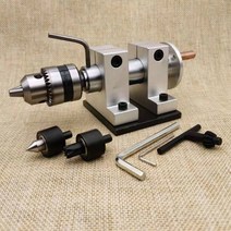 개폐식 DIY 목공 선반 드릴링 수동 로터리 니들 팁, 중심 높이 41mm 드릴링 심압대 3종 세트 + 0개