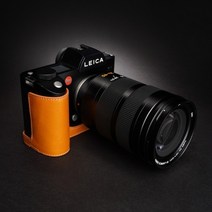 TP 오리지널 라이카 SL Typ601 SL2 S 소 가죽 케이스 보호 슬리브, 단일사이즈, SL2 황브라운