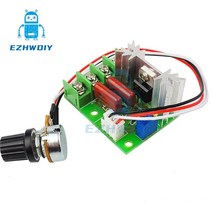 220v 2000w 사이리스터 모터 속도 조절기 모터 속도 컨트롤러 조광기 온도 보험이 있는 디밍 속도, 없음