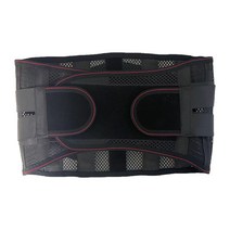 삼후 허리보호대 복대, 블랙 XXL