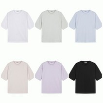 폴햄 22년 여성 너무 시원한 여름 기능성 쿨텐션 솔리드 크루넥 오버핏 반팔티 PHC2TR2410