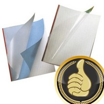 열제본용 표지 열제본기전용 열제본기전용 제본소, 쿠팡 금수저몰 백색 6mm 100개