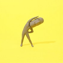 모아이 석상 미니어쳐 피규어 인테리어 소품, A