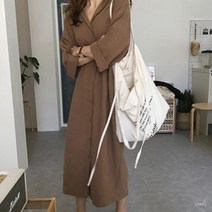 프라랑 / 디아 롱 셔츠 원피스