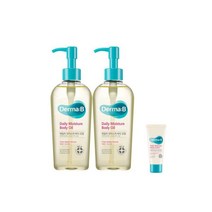 더마비 데일리 모이스처 바디오일 200ml 2개+튜브견본(랜덤)