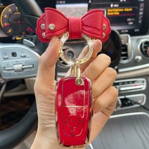 자동차키케이스 타입 포드 폭스 키홀더 몬데오 포르레스 예계 신예이다 버튼을 맞이하여 PLUS 여성 2564595975, 스마트 3단 결합 짙다 레드 규빅 고