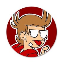 만화 Eddsworld 배지 브로치 핀 액세서리 의류 배낭 장식 선물, images 2