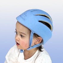 베일리바오 핑키스웨어 파스텔블루 아기머리보호대 유아안전모 머리쿵헬멧, 파스텔 블루