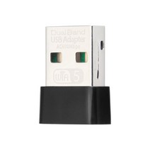 AC 1200Mbps USB 미니 소형 네트워크 카드 무선 Lan 이더넷 2.4G/5G 300M 867M 듀얼 밴드 USB2.0 휴대용 어댑터 PC 노트북 용, [02] AC 600M