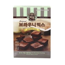 CJ백설 브라우니믹스320g 호떡 머핀 핫케익 식빵 브, 본품