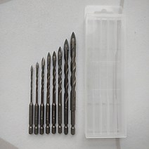 다용도 드릴 콘크리트 비트 타일 멀티 드릴 비트, 8pcs