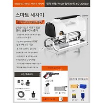 프리미엄 고압 세차기 휴대용 전동 인덕션 모터, 2