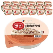 CJ 햇반 매일잡곡밥 210g 48개, 상세페이지 참조