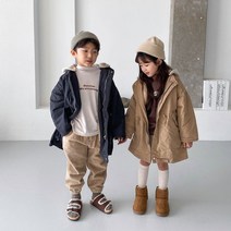 재주소년 로다 부클 야상 점퍼 (차콜7호)