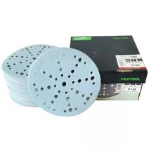 6 인치 48 홀 그라인딩 디스크 페스툴 샌더 가닛 자동차 사포 150mm 플록 자체 접착 연마 도구 바디 샌딩, 240+25 pcs+6 inch 48 holes
