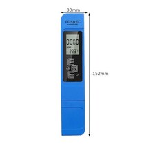 tds측정기 수질검사기 공구 휴대용 물 TDS 미터 펜 EC 전도도 테스터 모니터 식수 비료 농도, Blue
