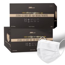 제로가드 KFAD 비말차단 일회용 덴탈마스크, 1매, 100매입, 화이트