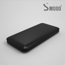 에스모도 베이직 슬림핏 10000mAh 보조배터리 SMODO-847, 블랙