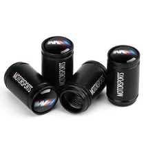 차량용 BMW M로고 M퍼포먼스 타이어 밸브캡 4pcs 세트 한대분 튜닝, M퍼포먼스 블랙+페이퍼방향제