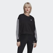 [국내/정품] 아디다스 아디컬러 클래식 스웨트셔츠 Women Originals Black