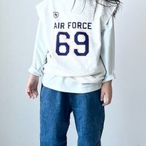 크림빵 에어포스베스트 23 봄 아동 주니어