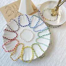 [3g]3x5mm 무광 쌀알 크리스탈 12종 2-1000 비즈 공예 반지 팔찌만들기 재료, 머스타드