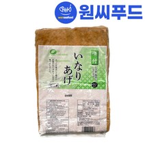 원씨푸드 초밥용 푸요 사각조미 유부초밥 40매 1kg 일본 사각유부 초밥재료 유부피