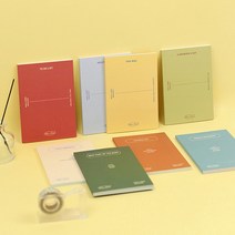 메이크-어-메모 메모북 02 건강관리, 1개