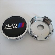 4pcs 58mm 52mm ssr 휠 센터 허브 캡 커버 50mm 엠블럼 배지 스티커, d