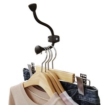 벽후크 옷걸이 행거 빈티지 주물다보 2걸이 (大), (다크브론즈)