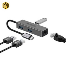 웨이코스 씽크웨이 CORE D301C USB허브/4포트/멀티포트 무전원/C타입
