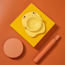 만두만드는기계 만두피 가정용 반죽 틀 DIY 만두 메이커 도구 요리 장치 반죽 프레스 수동 스킨 금형 주방, 09 주황색
