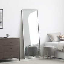 [파로마] [리샘] 벌룬 미드센추리 스틸 전신 거울 L, 옵션선택:단일색상
